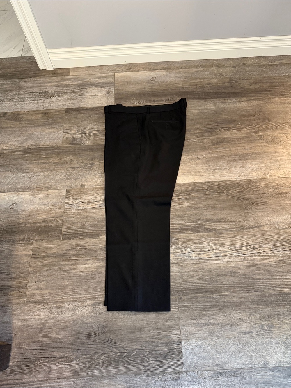Pronto Uomo Men's Classic Black Dress Pants